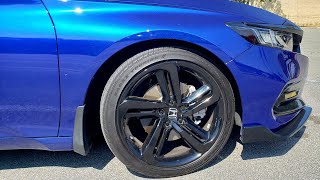 Wheels Chrome Delete on Sport Trim for Honda Accord 2018 [upl. by Kowtko338]