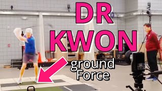 DR KWON GROUND FORCE MAGIC Shun Shun technique golf power morad pure golfswing golfer swing [upl. by Adyol]