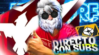 FREE FIRE EN DIRECTO  RANKEANDO A GRAN MAESTRO JUGANDO CON SUBS  SALAS CON DIAMANTES [upl. by Anialad]