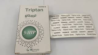 Triptan forte tablets for insomniamoodnervous problems uses and Side effects review  Medic Health [upl. by Irab150]