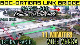 DECONGEST EDSA MORE BGCORTIGAS LINK BRIDGE FEB 2021 UPDATE Amazing Aerial Shots Build 3 [upl. by Dettmer]