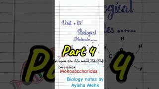 Monosaccharides oligosaccharides and polysaccharideclass 11biology [upl. by Cullan]