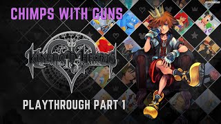 KINGDOM HEARTS 15 Part 1  The Beginning [upl. by Beffrey]