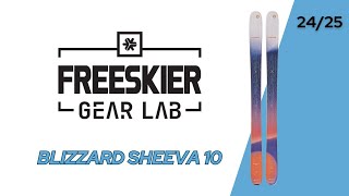 FREESKIER Gear Lab First Impression Blizzard Sheeva 10 [upl. by Beghtol]