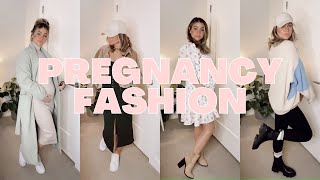 PREGNANCY FASHION nonmaternity clothes for pregnancy the best pregnancy outfit ideas [upl. by Yelsnya]