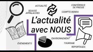 Lactualité avec nous semaine du 23 janvier 2024 [upl. by Erdnad]