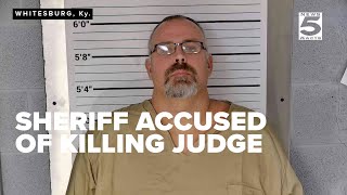 Sheriff charged in killing of judge at courthouse in Letcher County Kentucky [upl. by Ynottirb851]