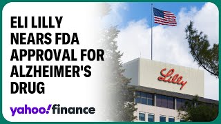 Eli Lilly closer to securing FDA approval for Alzheimers drug [upl. by Earahc]