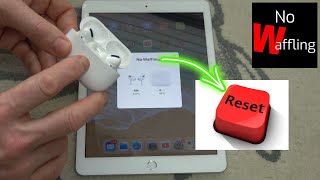 How to RESET Apple AirPods Pro 1st Gen to FIX Faults  Beginners guide [upl. by Emawk]