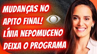 LÍVIA NEPOMUCENO DEIXA O APITO FINAL [upl. by Eidnil]