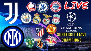 SORTEGGI OTTAVI CHAMPIONS LEAGUE 202122 IN DIRETTA [upl. by Oizirbaf12]