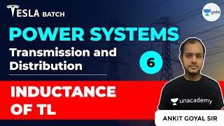 Inductance of TL  Transmission amp Distribution  Lec 6  Power Systems  GATE EE amp ECE 2021 Exam [upl. by Narag]