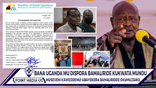 MUSEVENI JIWUNYE ABAYEKERA BANA UGANDA MU BUWUNGANGUSSE BAMALIRIDDE OKUKWATA EMUNDU OKUJJAKO M7 [upl. by Hanala646]