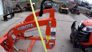 Kubota BX23s Review Part 1  LA340 Loader [upl. by Macnair750]