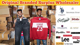 Original Branded Surplus Wholesalers Allen Solly  US Polo Levis Zara Peter England LP Lee [upl. by Aivata]