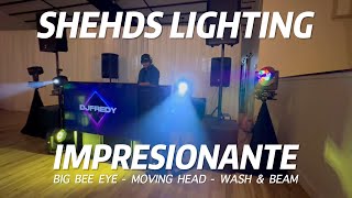 Quiceañera con moving head shehdslighting lucen increibles No dejes de ver el video [upl. by Zerline]