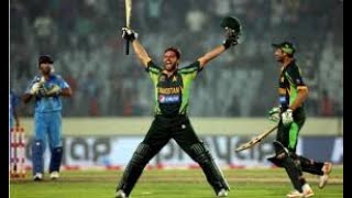 Shahid Afridi Sixes vs India [upl. by Lochner148]