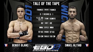 EBD5  Benoit Blanc VS Smael Altiab [upl. by Blaze]