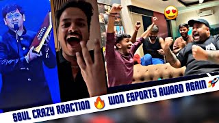 S8ul Won Esports Awards 🚀 Crazy Reaction 🔥 [upl. by Inglis]