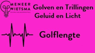 Natuurkunde uitleg Golven en Trillingen 4 Golflengte [upl. by Dutch]