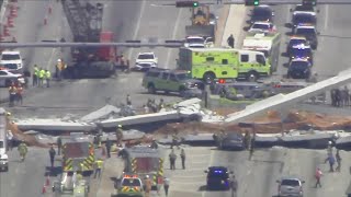 NTSB report indicates problems with FIU bridge were observed days before collapse [upl. by Yorel336]