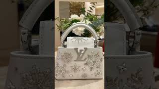 ❄️ LV CAPUCINES SKI SNOWFLAKE amp more of NEW LV BAGS [upl. by Aneetsirhc497]