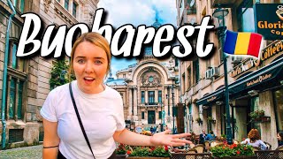 How We Feel About BUCHAREST ROMANIA  Europes Most UNDERRATED City  Bucharest Walking Tour [upl. by Acino559]