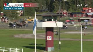 2024 09 19 Rättvik Lopp 6 [upl. by Yzus]