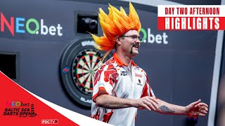 TOO HOT TO HANDLE 🔥 Day Two Afternoon Highlights  2024 Baltic Sea Darts Open [upl. by Lonni]