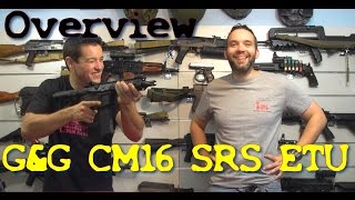 Airsoft  AirsoftCo  GampG CM16 SRS overview French [upl. by Consuelo]