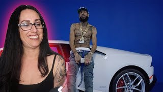 Mom REACTS to Nipsey Hussle RIP Nipsey [upl. by Eulalee819]