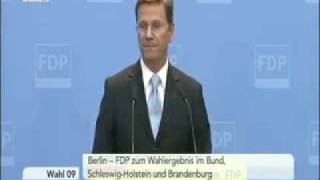 Westerwelle spricht kein Englisch Es ist Deutschland hier [upl. by Anerol]