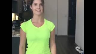 Amanda Cerny  The Nut Tap Game Tag five friends that you could beatvine amandacerny [upl. by Enerahs361]