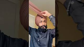 Vattan Vali Pagg turbantutorial turbantying patialashahipagg explorepage viralvideo [upl. by Anairol]