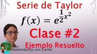 Serie de Taylor  Ejemplo [upl. by Rosanna]