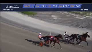 Pepper Jack Flash Win July 13 2024 🐴🏆🎉 Buffalo Raceway [upl. by Hadwyn147]