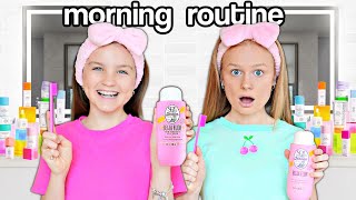 COPYING My 12 Year Old SISTER’S SCHOOL MORNING ROUTINE [upl. by Eleumas]