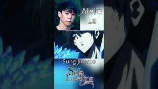 Voice Actors from Anime Aleks Le animevoiceactor sololeveling demonslayer vinlandsaga [upl. by Trevethick553]