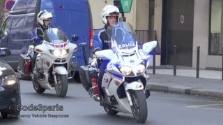 Police Motorcycles Yamaha FJR 1300  BMW R 1150 RTP [upl. by Lorrayne]