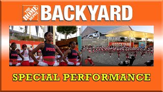 Home Depot Backyard Performance  Jonesboro MMC Majestic Marching Cardinals [upl. by Anihpled]