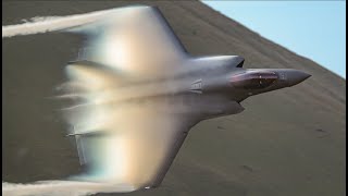 F35s AND MANY OTHERS AT THE MACH LOOP  4K [upl. by Leia]