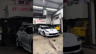 C7 Grand Sport on the Dyno Ffdmotorsports corvette race car [upl. by Rawdin]