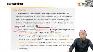 CFA三级｜私募市场GD｜M5 Private Special Situations 6 Distressed Issuer investment Strategies [upl. by Gatias]