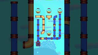 Fishdom game 244  save the fish  Firoz Gamer  pull the pin  shorts [upl. by Gerg]