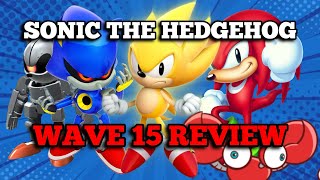 Sonic the Hedgehog Jakk’s Pacific Wave 15 25” Figure Set Review [upl. by Ebarta]