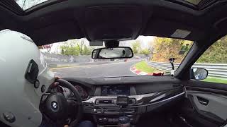 Nurburgring full lap Bmw M5 F10 802quot444 [upl. by Fleurette]