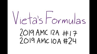 Vietas Formulas  Example Problems [upl. by Eidda605]