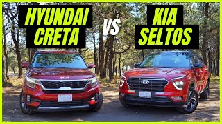 Hyundai CRETA vs Kia SELTOS ¿Cual es el mejor SUV [upl. by Marquis682]