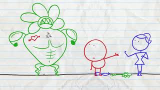 Floral Folly  Pencilmation  Animation  Cartoons  Pencilmation [upl. by Imoyaba935]