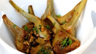 Side Dish Recipe Sauteed Artichokes by Everyday Gourmet with Blakely [upl. by Elfrieda]